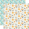 Echo Park - Hello Baby Boy Collection - 12 x 12 Double Sided Paper - Little Wild Ones