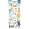 Echo Park - Hello Baby Boy Collection - Chipboard Stickers - Accents