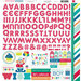 Echo Park - Birthday Collection - Boy - 12 x 12 Cardstock Stickers - Alphabet