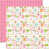 Echo Park - Birthday Collection - Girl - 12 x 12 Double Sided Paper - Birthday Party