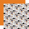 Echo Park - Bewitched Collection - Halloween - 12 x 12 Double Sided Paper - Trouble Brewing