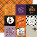 Echo Park - Bewitched Collection - Halloween - 12 x 12 Double Sided Paper - 4 x 4 Journaling Cards