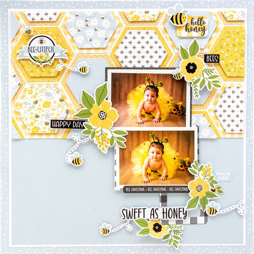 Echo Park - Bee Happy Collection - Bee Happy Essentials Bundle Echo Park - Bee Happy Collection - Bee Happy Essentials Bundle