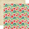 Echo Park - Beautiful Life Collection - 12 x 12 Double Sided Paper - Floral