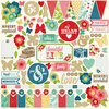 Echo Park - Beautiful Life Collection - 12 x 12 Cardstock Stickers - Elements