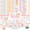 Echo Park - Hello Baby Girl Collection - 12 x 12 Collection Kit