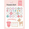 Echo Park - Hello Baby Girl Collection - Decorative Brads