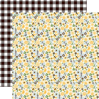 Echo Park - Bee Happy Collection - 12 x 12 Double Sided Paper - Let's Bee Friends