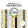 Echo Park - Bee Happy Collection - 6 x 6 Paper Pad