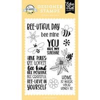 Echo Park - Bee Happy Collection - Clear Photopolymer Stamps - Hive Rules