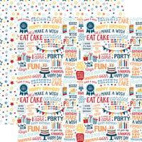 Echo Park - Birthday Boy Collection - 12 x 12 Double Sided Paper - Yippee