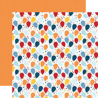 Echo Park - Birthday Boy Collection - 12 x 12 Double Sided Paper - Balloon Bash