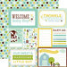 Echo Park - Bundle of Joy New Addition Collection - Boy - 12 x 12 Double Sided Paper - Welcome Baby Boy