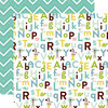 Echo Park - Bundle of Joy New Addition Collection - Boy - 12 x 12 Double Sided Paper - Baby Boy Alphabet