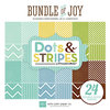 Echo Park - Bundle of Joy New Addition Collection - Boy - 6 x 6 Paper Pad - Dots and Stripes