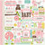 Echo Park - Bundle of Joy Collection - Girl - 12 x 12 Cardstock Stickers - Elements