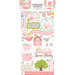 Echo Park - Bundle of Joy New Addition Collection - Girl - Chipboard Stickers