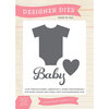 Echo Park - Bundle of Joy New Addition Collection - Girl - Designer Dies - Baby Onsie