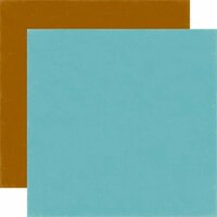 Echo Park - Bark Collection - 12 x 12 Double Sided Paper - Blue