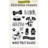 Echo Park - Bark Collection - Clear Photopolymer Stamps - Lucky Dog