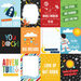 Echo Park - Blast Off Collection - 12 x 12 Double Sided Paper - 3 x 4 Journaling Cards