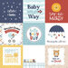 Echo Park - Baby On Board - Boy Collection - 12 x 12 Double Sided Paper - 4 x 4 Journaling Cards