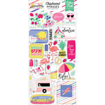 Echo Park - Best Summer Ever Collection - Chipboard Stickers - Phrases