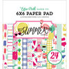 Echo Park - Best Summer Ever Collection - 6 x 6 Paper Pad