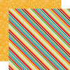 Echo Park - Back to School Collection - 12 x 12 Double Sided Paper - School Stripes
