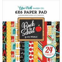 Echo Park - Back to School Collection - 6 x 6 Paper Pad