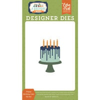 Echo Park - A Birthday Wish Boy Collection - Designer Dies - Happy Birthday Cake
