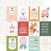 Echo Park - A Birthday Wish Girl Collection - 12 x 12 Double Sided Paper - 3 x 4 Journaling Cards