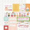 Echo Park - A Birthday Wish Girl Collection - 12 x 12 Double Sided Paper - Multi Journaling Cards
