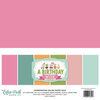 Echo Park - A Birthday Wish Girl Collection - 12 x 12 Paper Pack - Solids