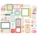 Echo Park - A Birthday Wish Girl Collection - Ephemera - Frames and Tags