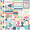 Echo Park - Creative Agenda Collection - 12 x 12 Cardstock Stickers - Elements