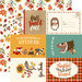 Echo Park - Celebrate Autumn Collection - 12 x 12 Double Sided Paper - 4 x 6 Journaling Cards
