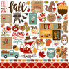 Echo Park - Celebrate Autumn Collection - 12 x 12 Cardstock Stickers - Elements