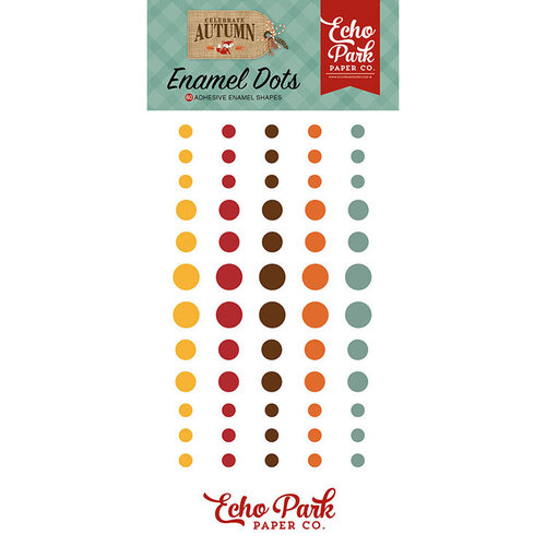 Echo Park - Celebrate Autumn Collection - Enamel Dots