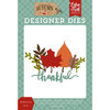 Echo Park - Celebrate Autumn Collection - Designer Dies - Thankful Leaves