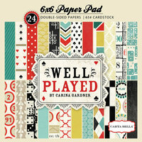 Carta Bella Paper - Well Played Collection - 6 x 6 Paper Pad