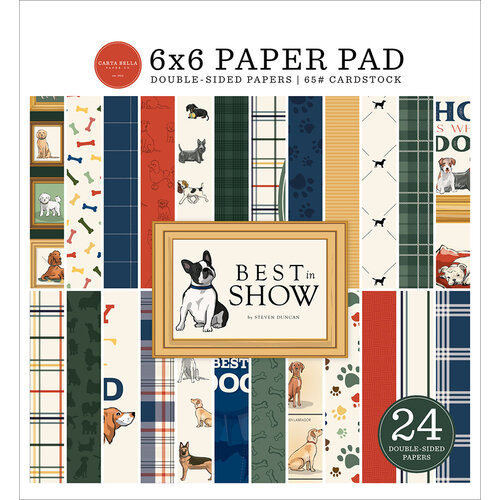 Carta Bella Paper - Best In Show Collection - 6 x 6 Paper Pad