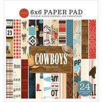 Echo Park - Cowboys Collection - 6 x 6 Paper Pad