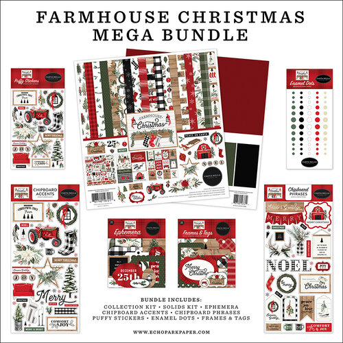 Echo Park - Farmhouse Christmas Collection - Mega Bundle