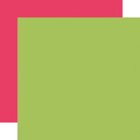 Carta Bella Paper - Fruit Stand Collection - 12 x 12 Double Sided Paper - Green - Pink