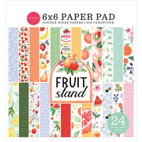 Carta Bella Paper - Fruit Stand Collection - 6 x 6 Paper Pad