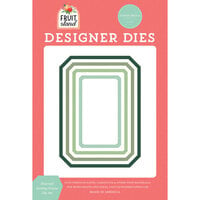 Carta Bella Paper - Fruit Stand Collection - Designer Dies - Emerald Nesting Frame