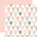 Carta Bella Paper - That's My Girl Collection - 12 x 12 Double Sided Paper - Hot Air Balloons