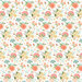 Carta Bella Paper - Here Comes Spring Collection - 12 x 12 Double Sided Paper - Sunny Floral