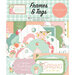 Carta Bella Paper - Here Comes Spring Collection - Ephemera - Frames And Tags